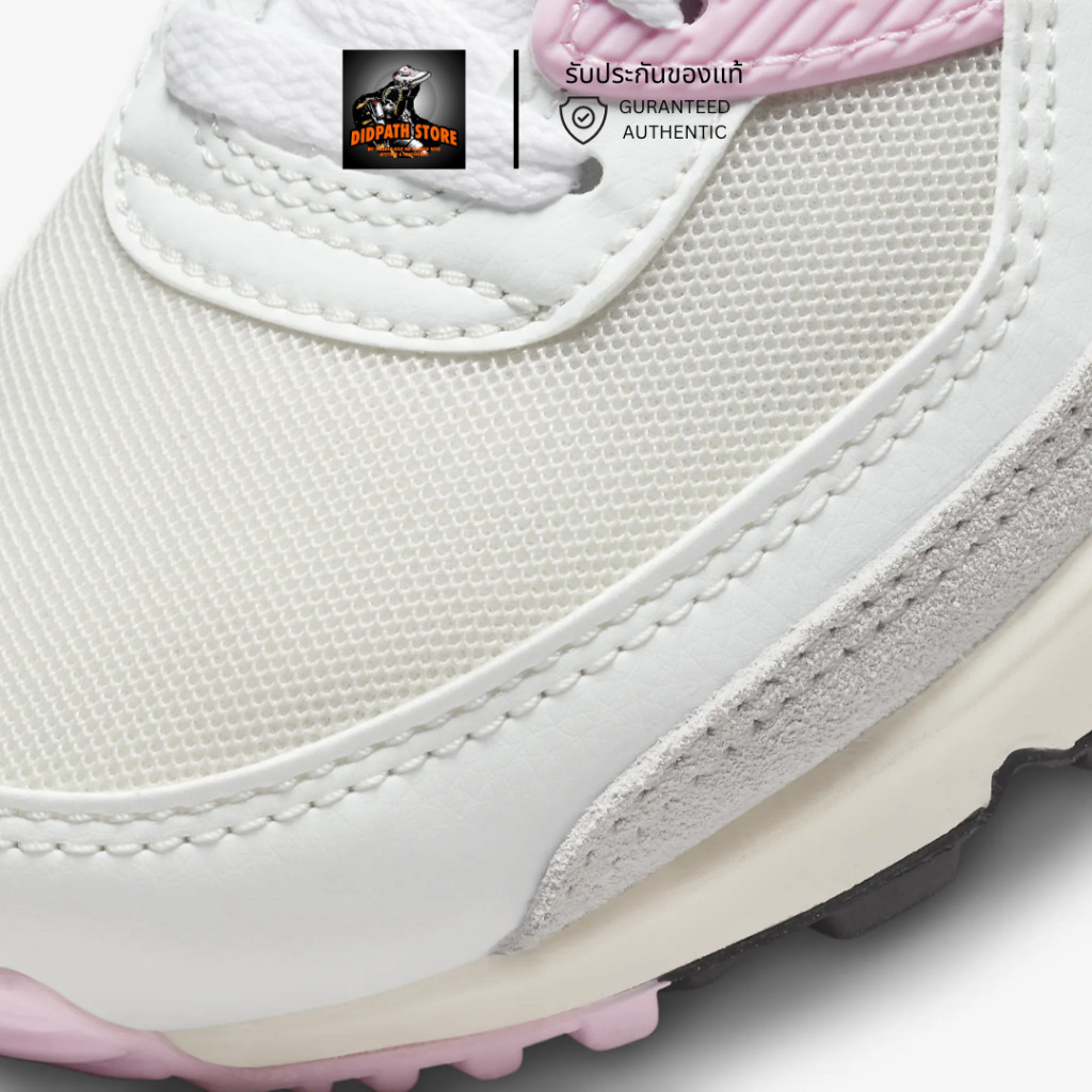 รับประกันของแท้ ไนกี้หญิง Nike Air Max 90 (FN7489 100) รองเท้า true