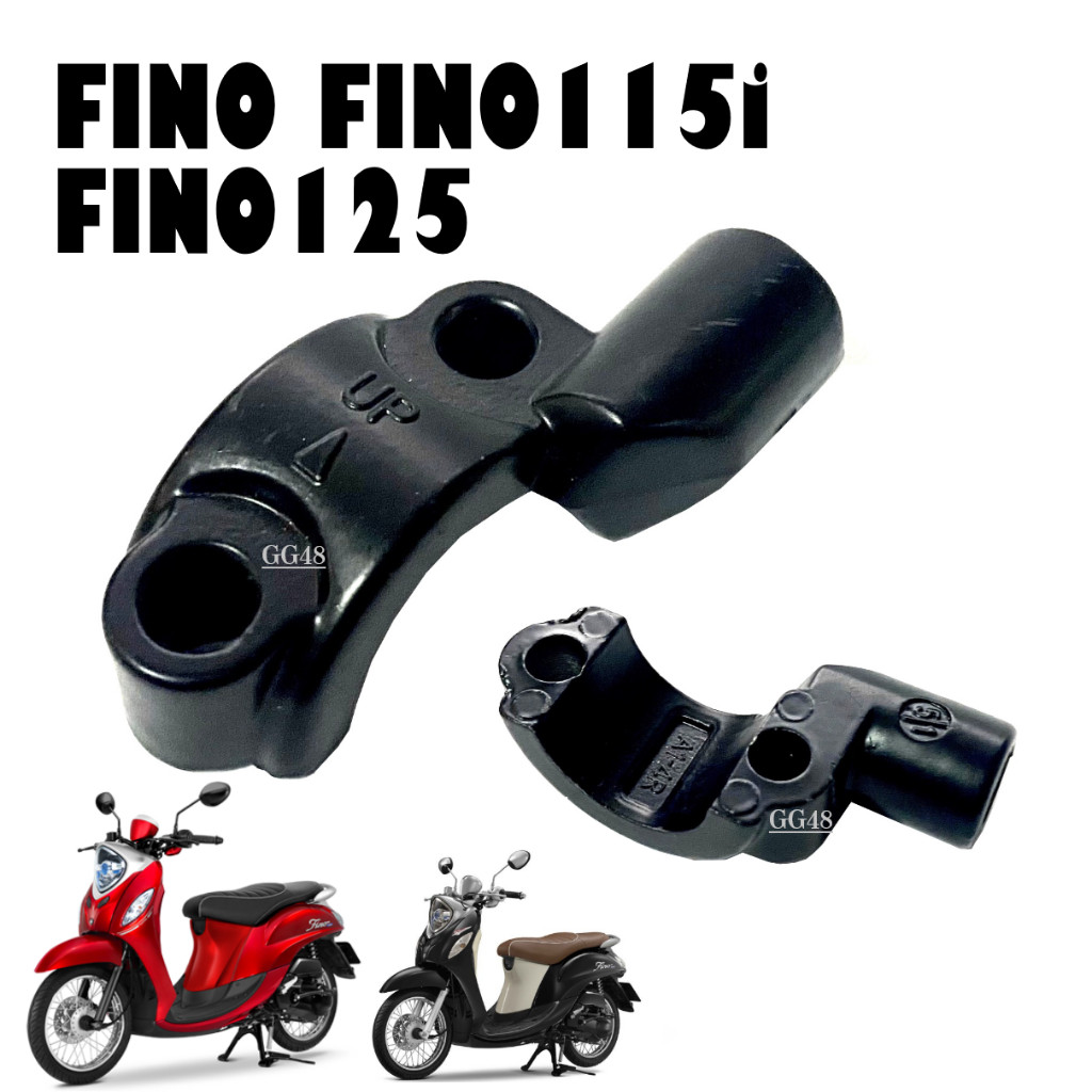 หูกระจก ข้างขวา Mio115i Fino Fino115i Fino125 หูกระจกมอเตอร์ไซค์ ปะกับหูกระจก หูยึดกระจก มิโอ