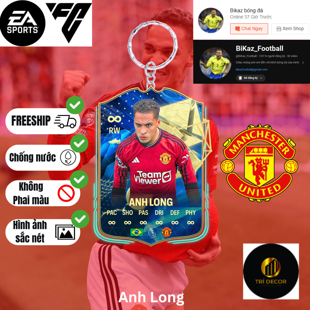 PLAYER พวงกุญแจ - INFINITE ANTONY