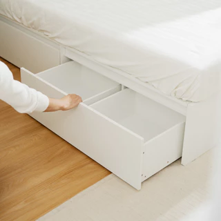 SB Design Square เตียง 3.5 ฟุต PLAY รุ่น BOGO สีขาว (110x200x85 ซม.) แบรนด์ KONCEPT FURNITURE
