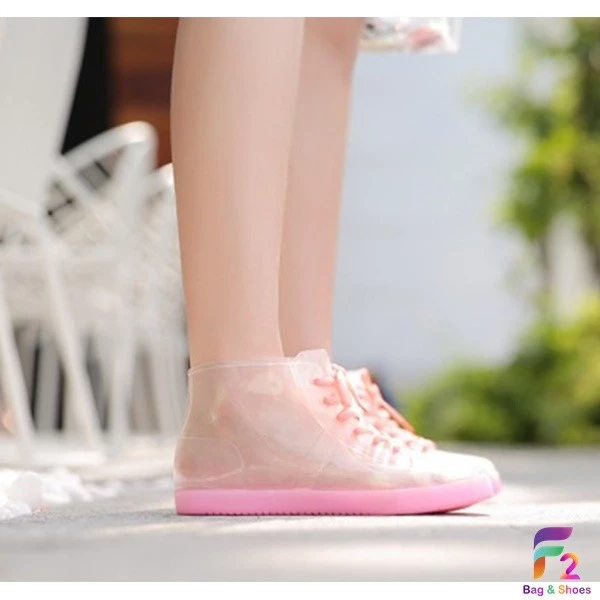 รองเท้ายางนิ่ม กันน้ำ กันลื่น รัดส้น ไซส์ 35-39 thumbnail 8