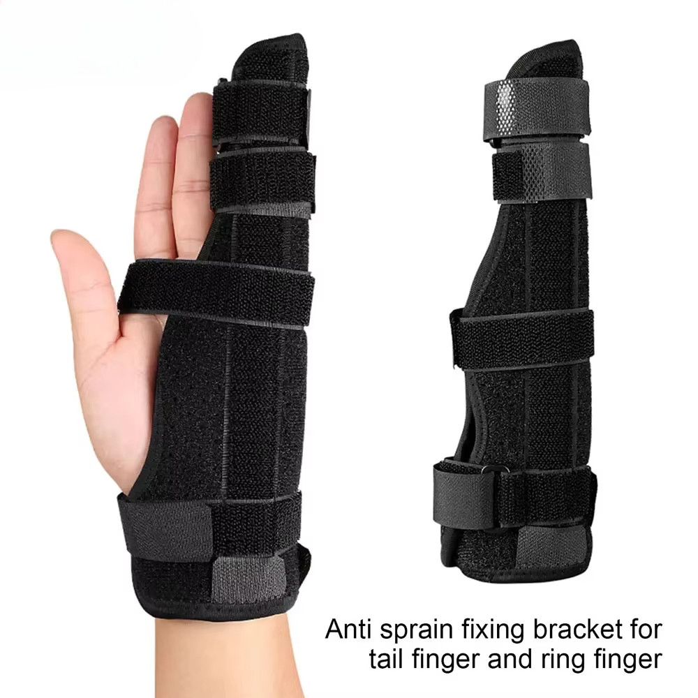 1 ชิ้น Finger Splint Hand Brace,หักLittle Finger Cast Trigger Hand Immobilizizer Straightener, Ulnar