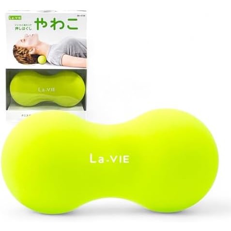 【Direct from Japan】la-vie yawako fascial release ลูกบอลยืดลูกบอลลูกกลิ้งลูกกลิ้งถั่วลิสงประเภท 3B-47