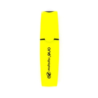ONE ปากกาเน้นข้อความ สีเหลือง รุ่น AH636