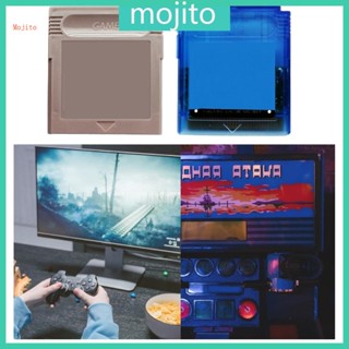 Mojito การ์ดเกมคอนโซลวิดีโอเกม 108 in 1 เวอร์ชั่นภาษาอังกฤษ สีฟ้า สีเงิน