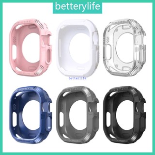 Btf เคสนาฬิกาข้อมือ TPU แบบครึ่ง สําหรับ Smartwatch Ultra Scratch