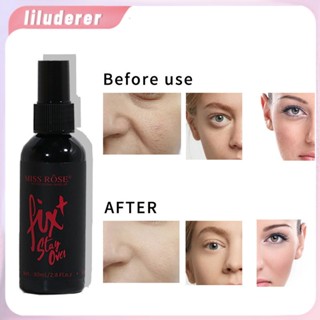 Miss Rose 80ml สเปรย์แต่งหน้าให้ความชุ่มชื้น Lasting Matte Makeup Toner Beauty HO