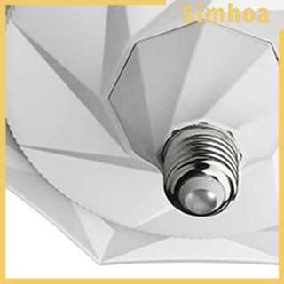 [SIMHOA] หลอดไฟ LED E27 6500K สีขาวเย็น สําหรับติดเพดาน ห้องครัว ตลาด บ้าน โรงรถ