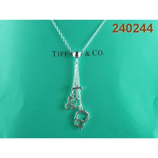 Tiffany&amp;co สร้อยคอเงิน 925 หรูหรา โรแมนติก ของขวัญวันวาเลนไทน์ แฟชั่น สําหรับแฟนสาว