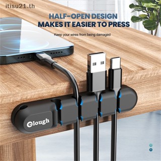 [itisu21] คลิปซิลิโคน สําหรับจัดเก็บสายเคเบิล USB 7 5 3 [TH]