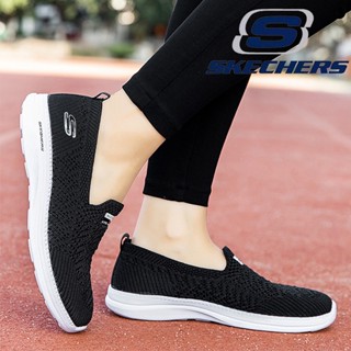 พร้อมส่ง Skechers_ รองเท้าสลิปออนลําลอง น้ําหนักเบา แฟชั่นสําหรับผู้หญิง