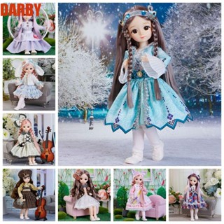 Darby BJD ดวงตา 3D พร้อมเสื้อผ้า ข้อต่อถอดได้ หลากสี 30 ซม. สําหรับตกแต่งบ้านตุ๊กตา ของขวัญวันเกิด