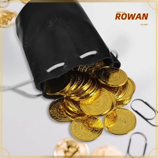 Rowans กระเป๋าสตางค์หนัง แบบหูรูด ขนาดเล็ก อเนกประสงค์ น่ารัก สําหรับใส่เหรียญ