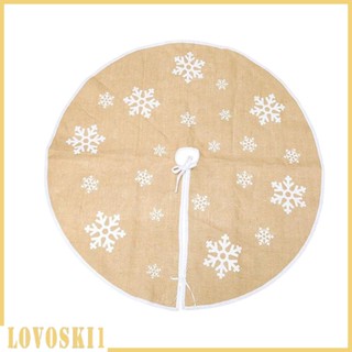 [Lovoski1] กระโปรงฐาน ขนาดใหญ่ สําหรับตกแต่งต้นคริสต์มาส