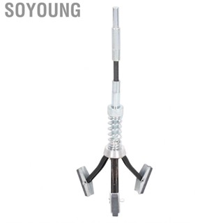 Soyoung Engine Cylinder Deglazer Knurled Wheel Hone Tool for 1‑1/4 inch To 3‑1/2 Drill