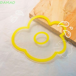 Damao จานสีใส รูปกรงเล็บแมว และดอกไม้ สไตล์ญี่ปุ่น สําหรับตกแต่งเล็บ