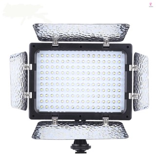 Andoer-2 LED Video Light Panel 160 LEDs Photography Lamp for DSLR Camera DV Camcorder Product Photography