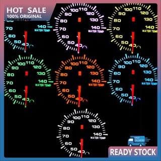 &lt;lementree&gt; เครื่องวัดอุณหภูมิ 52 มม. ติดตั้งง่าย 7 สี สําหรับรถยนต์