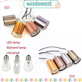 Wisdomest E27 E14 ฐานโคมไฟ Led ติดตั้งง่าย สําหรับใช้ในบ้าน