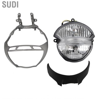 Sudi Motorcycle Headlight  High Brightness Clear View Heat Dissipation Front Headlamp  Rust Cool Style for Monster 1100 EVO 1000