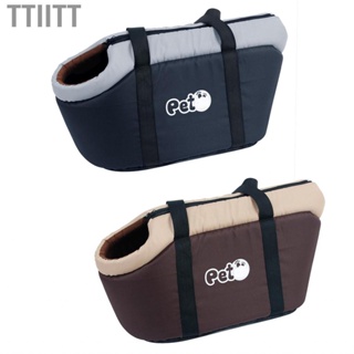 Ttiitt Carrier   Carrying Case Built in Hook Breathable Portable with Shoulder Straps for All Seasons Dogs