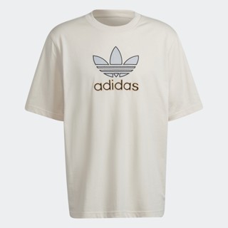 adidas ไลฟ์สไตล์ เสื้อยืด adidas 4D Cush ผู้ชาย สีเบจ HE5646