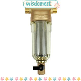 Wisdomest ท่อกรองน้ํา ทองเหลือง 1/2 นิ้ว สําหรับบ้าน