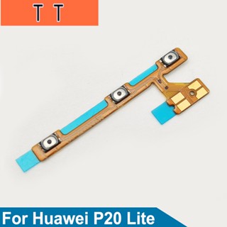  ปุ่มปรับระดับเสียง เปิดปิด สายเคเบิลอ่อน แบบเปลี่ยน สําหรับ Huawei P20 Lite P20lite