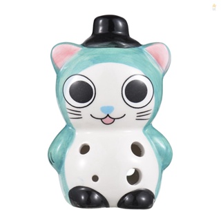 Musical Instrument Flute - Cute Animal Style Ceramic Ocarina for Music Lovers and Learners