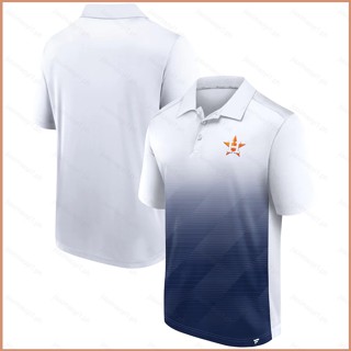 เสื้อโปโลแขนสั้น ลาย Houston Astros Jersey 23 MLB พลัสไซซ์