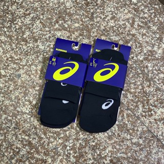 ถุงเท้าวิ่ง ASICS Road Quarter Running Socks ‘Black’ (M,L)