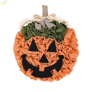 【VARSTR】Halloween Pumpkin Sign Garland Hanging Decoration for Home Outdoor Party