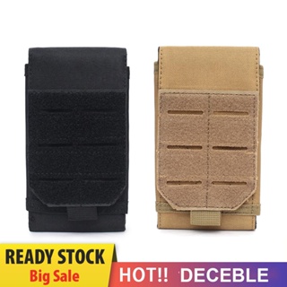 [Deceble.th] Molle กระเป๋าคาดเอว ขนาดเล็ก สําหรับใส่โทรศัพท์มือถือ วิ่ง ตั้งแคมป์ ท่องเที่ยว