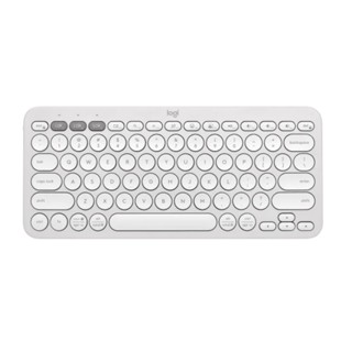 Logitech Pebble Keys 2 K380s Bluetooth wireless keyboard สีขาว