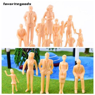 Favoritegoods ฟิกเกอร์คน สเกล 1:25 1:30 1:50 สําหรับบ้านตุ๊กตา 10 30 ชิ้น