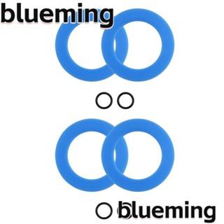 Blueming2 ชุดวาล์วปะเก็นยาง ทรงกลม สีฟ้า ทนทาน แบบเปลี่ยน 4 ชิ้น 7301111-0070A, ชักโครก 4 ถัง