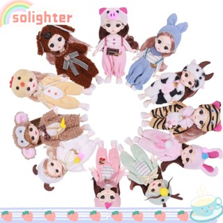 Solighter 1/12BJD16~17cm Fashion Doll Clothes Set 24 Types  Molly Body