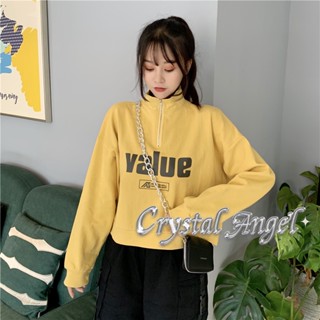 Crystal เสื้อกันหนาว เสื้อแขนยาว เสื้อฮู้ด High-quality cozy สบาย Durable A98J7I636Z230908