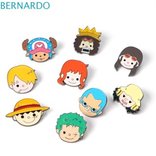 Bernardo เข็มกลัด ลายการ์ตูนอนิเมะ Sauron Nami Roland Luffy สร้างสรรค์ สําหรับผู้หญิง