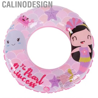 Calinodesign 70cm Kids Swimming Circle Rings Thicken PVC Inflatable Pool Float Tube Ring for Children