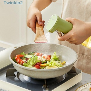 Twinkle ขวดสเปรย์พ่นน้ํามัน กันรั่ว แบบพกพา 240 มล. สีขาว เขียว เหลือง สําหรับทําอาหาร