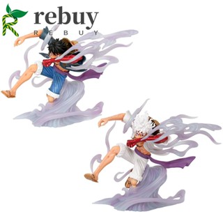 Rebuy โมเดลฟิกเกอร์ PVC รูปปั้นอนิเมะ Nika Luffy Gear 5 Nika Statue Luffy Gear 5 สําหรับสะสม