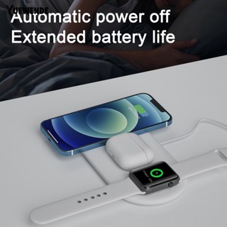 Ym.b 3-in-1 ที่ชาร์จโทรศัพท์ไร้สาย ประสิทธิภาพสูง สําหรับ Iphone