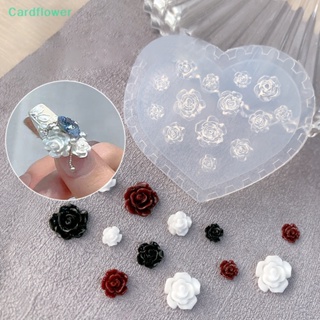 &lt;Cardflower&gt; แม่พิมพ์ซิลิโคน รูปผีเสื้อ หมี 3D สําหรับตกแต่งเล็บเจล UV DIY ลดราคา