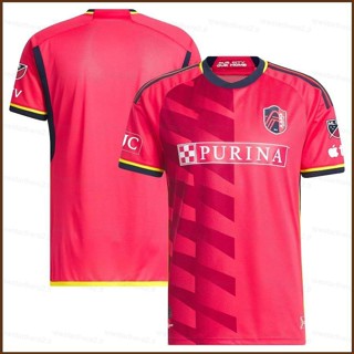 Ns2 2023-2024 MLS St. Louis City SC Jersey เสื้อยืด แขนสั้น พลัสไซซ์ สําหรับเล่นกีฬาฟุตบอล SN2