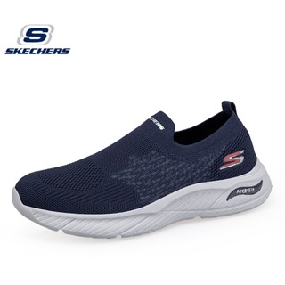 Skechers_ GOWALK ArchFit รองเท้ากีฬา รองเท้าแบดมินตัน พื้นหนา ทนต่อการสึกหรอ แฟชั่นฤดูร้อน สําหรับผู้ชาย และผู้หญิง (ไซซ์ 36-45)