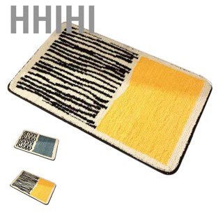 Hhihi Carpet Rectangular  Skid Thickened Comfortable Moisture Absorbing Washable Rug for Entrance