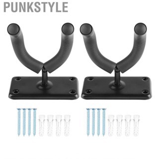 Punkstyle Guitar Holder Hanger Lightweight Simple Wall Mounted Versatile 50LB Loading Metal Sponge Electric Hook Stable for Home