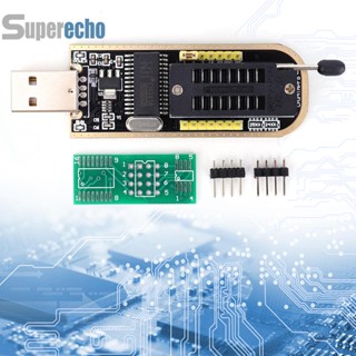 [superecho.th] ชุดโมดูลโปรแกรมเมอร์ CH341A 24 25 Series EEPROM Flash BIOS USB เป็นพอร์ต TTL USB SPI Flash สําหรับ 93CXX 25CXX 24CXX DIY 1-10 ชิ้น