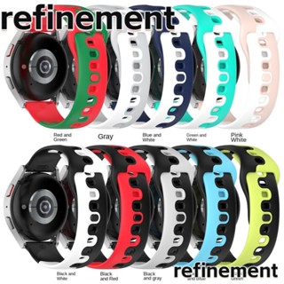 Refinement สายนาฬิกาข้อมืออัจฉริยะ หัวเข็มขัดรูปตัว T 20 มม. หลากสี แบบเปลี่ยน สําหรับ Huawei